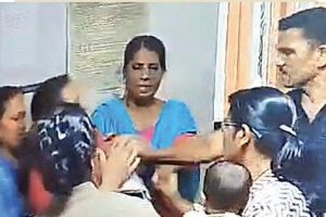 ഗർഭിണിയുടെ കരണത്തടിച്ച് ഇന്‍സ്‌പെക്ടർ; സിസിടിവി ദൃശ്യങ്ങൾ കിട്ടിയത് നീണ്ട നിയമപ്പോരാട്ടത്തിനൊടുവിൽ