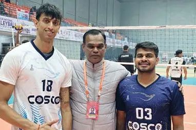 ദേശീയ സീനിയർ വോളിയിൽ കാസർകോട്ടുകാർ മുന്ന്