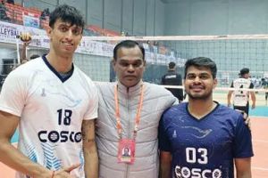 ദേശീയ സീനിയർ വോളിയിൽ കാസർകോട്ടുകാർ മുന്ന്