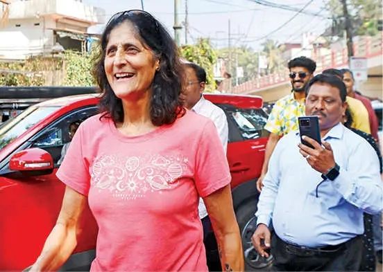 കോഴിക്കോട് കണ്ട്, രുചികളറിഞ്ഞ് സുനിതാ വില്യംസ്