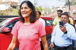 കോഴിക്കോട് കണ്ട്, രുചികളറിഞ്ഞ് സുനിതാ വില്യംസ്