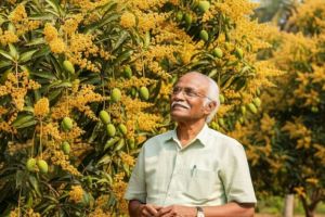 സ്വർണ്ണപ്പൊൻവെയിൽ പോലെ പൂത്തുലഞ്ഞ മാവുകൾ: :ദിവാകരൻ ചോമ്പാല