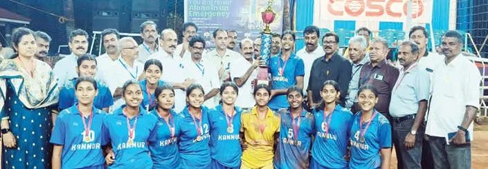സംസ്ഥാന സബ്ജനിയർ വോളി; പെൺകുട്ടികളിൽ കണ്ണൂർ