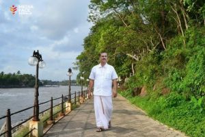 പുഴയോര നടപ്പാതയിൽ ഇനി ﻿ആ കാൽപ്പാടുകൾ പതിയില്ല... ചാലക്കര പുരുഷു