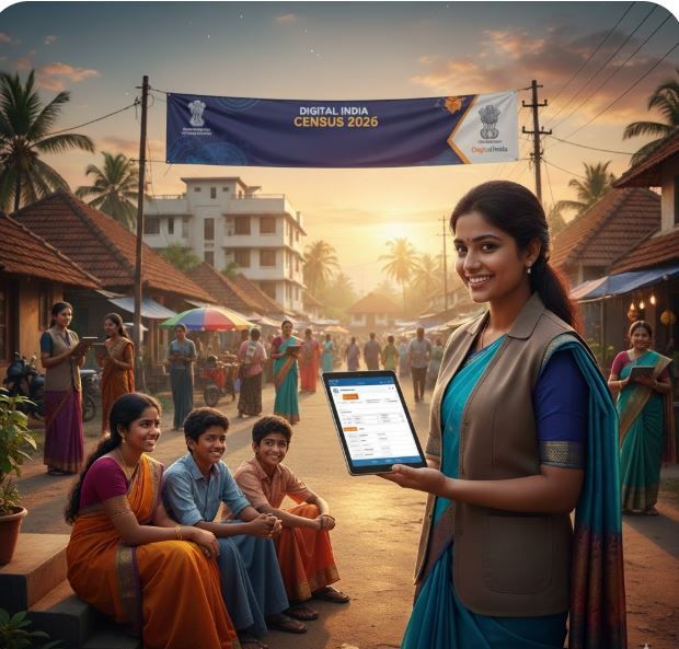 വികസന ഭൂപടം തയ്യാറാക്കുവാൻ സെൻസസ് 2026 ആരംഭിക്കുന്നു:- :ടീ .ഷാഹുൽ ഹമീദ്