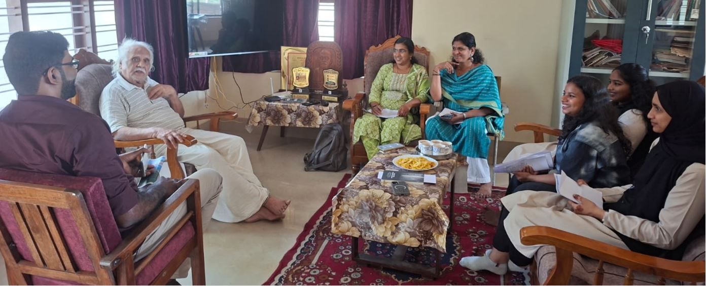 ചരിത്രകാരനുമായി  ﻿'പൂമാലിക 'യിൽ മുഖാമുഖം