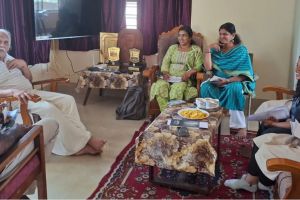 ചരിത്രകാരനുമായി  ﻿'പൂമാലിക 'യിൽ മുഖാമുഖം