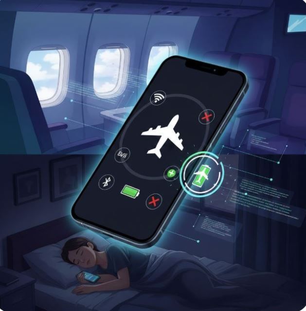 മൊബൈൽ ബാറ്ററി വേഗത്തിൽ തീരുന്നുണ്ടോ?  ഫ്ലൈറ്റ് മോഡ് ഉപയോഗിക്കൂ, വ്യത്യാസം കാണൂ!