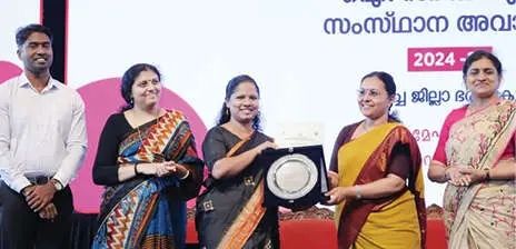 ഐ.സി.ഡി.എസ്. സംസ്ഥാന അവാർഡിൽ തിളങ്ങി വയനാട്