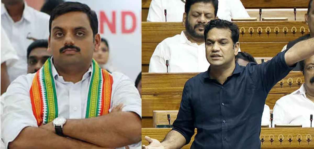 ലോക്‌സഭയിലെ പ്രതിഷേധം: ഹൈബി ഈഡനും ഡീൻ കുര്യാക്കോസിനുമടക്കം 8 പ്രതിപക്ഷ എംപിമാർക്ക് സസ്‌പെൻഷൻ