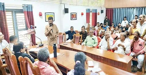 വിമാനത്താവള സ്ഥലമേറ്റെടുപ്പ്; ഹിയറിങ് ബഹിഷ്‌കരിച്ച് ഭൂവുടമകൾ