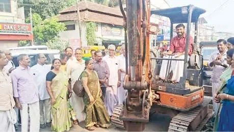 ചെറുകുന്ന് -പഴയങ്ങാടി ടൗണുകളുടെ സൗന്ദര്യവത്കരണ പദ്ധതി പ്രവൃത്തി ഉദ്ഘാടനം