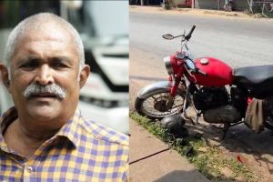 താമരശ്ശേരിയിൽ ലോറി ദേഹത്ത് കയറി ബുള്ളറ്റ് യാത്രികൻ മരിച്ചു.