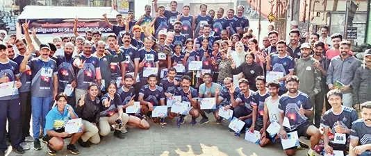 വനംവകുപ്പ് മിനി മാരത്തൺ മത്സരം