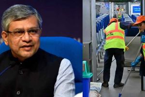 ട്രെയിനുകള്‍ ഇനി മുതല്‍ ഫുള്‍ ടൈം ക്ലീന്‍; പ്രഖ്യാപനവുമായി കേന്ദ്ര റെയില്‍വെ മന്ത്രി