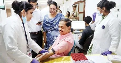 'ആയുഷ് വൈബ് ഫോർ വെൽനസ്' ക്യാമ്പ് സംഘടിപ്പിച്ചു