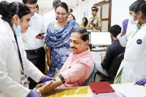 'ആയുഷ് വൈബ് ഫോർ വെൽനസ്' ക്യാമ്പ് സംഘടിപ്പിച്ചു