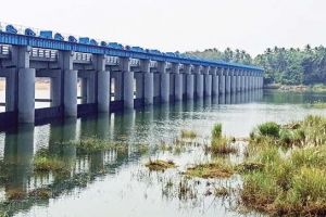 കാങ്കപ്പുഴ റെഗുലേറ്റർ കം ബ്രിഡ്‌ജ്‌ സജ്ജം: ആദ്യഘട്ട ജലസംഭരണം വിജയകരം