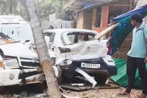 സംസ്ഥാനപാതയിലെ തുമ്പേനിയിൽ അപകടങ്ങൾ പതിവ്