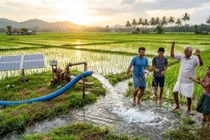 കറന്റ് ബില്ലില്ലാത്ത കൃഷി ... സൗജന്യമായി വെള്ളമടിക്കാം ...