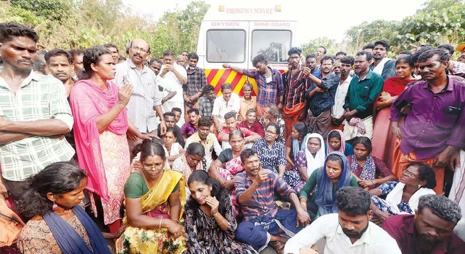 പ്രതിഷേധാഗ്നിയിൽ വെന്തുരുകി ആറളം