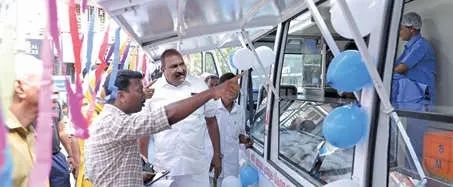 സഞ്ചരിക്കുന്ന മത്സ്യവിപണന കേന്ദ്രം 'അന്തിപ്പച്ച' ഉദ്ഘാടനം ചെയ്‌