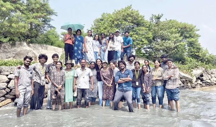 പുതുവൈപ്പ് കാമ്പസിൽ കുഫോസിന്റ കണ്ടൽ പഠന സഞ്ചാരം