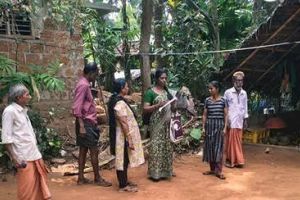 ഉദിനിക്കര ഉന്നതിയിൽ പ്രതീക്ഷയേകി പരിശോധന