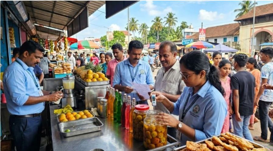 ഭക്ഷ്യ പരിശോധന തുടരുന്നു ......