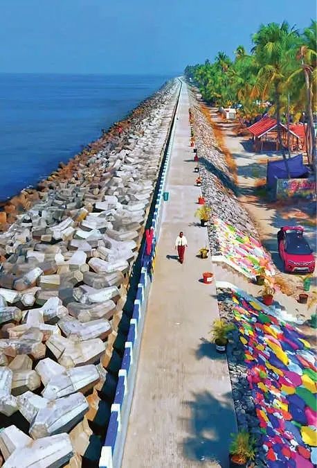 കടലിനെ പ്രതിരോധിക്കാൻ ടെട്രാപോഡ്: ചെല്ലാനത്തിന്റെ സ്വപ്‌നപദ്ധതി ഉദ്ഘാടനം ഇന്ന്