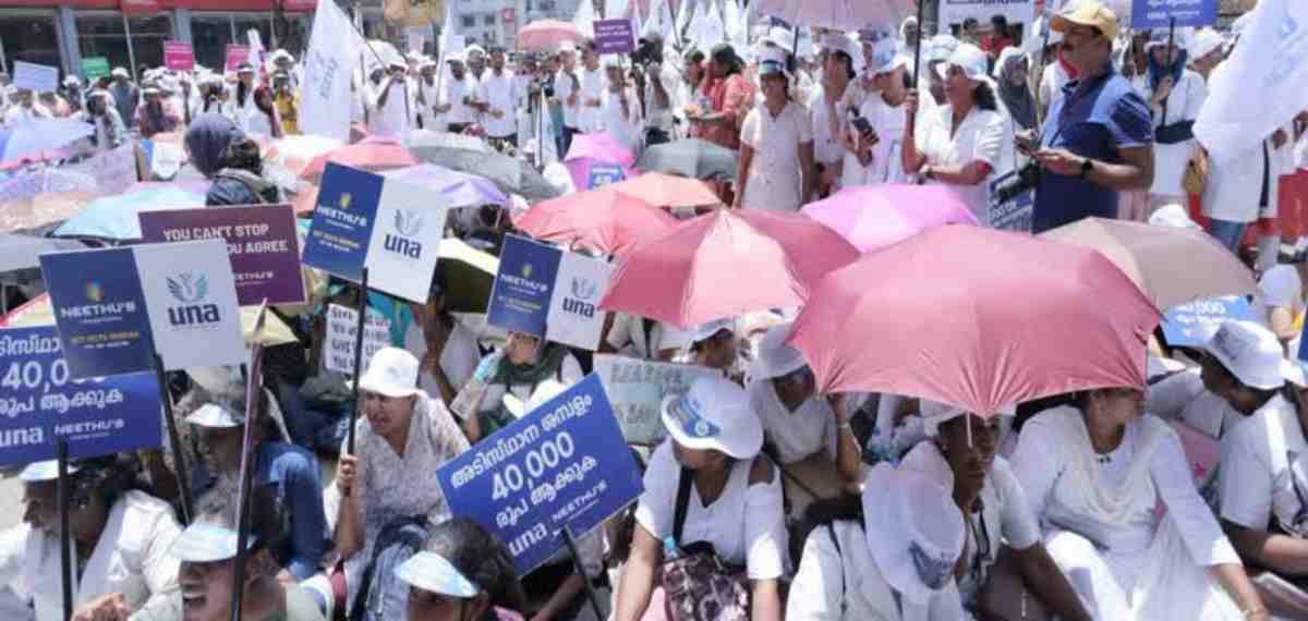 നഴ്‌സുമാരുടെ സമരത്തിന് വിജയം; അടിസ്ഥാന ശമ്പളം 28,000 രൂപ ആക്കാൻ തീരുമാനം, ഉത്തരവിറക്കി തൊഴിൽ വകുപ്പ്