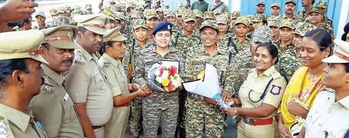 നിയമസഭാ തിരഞ്ഞെടുപ്പ്: സി.ആർ.പി.എഫ്. ആദ്യസംഘം തിരുപ്പൂരിലെത്തി