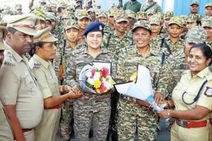 നിയമസഭാ തിരഞ്ഞെടുപ്പ്: സി.ആർ.പി.എഫ്. ആദ്യസംഘം തിരുപ്പൂരിലെത്തി