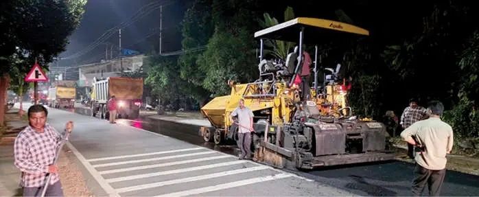 കൊയിലാണ്ടി-എടവണ്ണ സംസ്ഥാനപാതയിൽ അറ്റകുറ്റപ്പണി തുടങ്ങി; നിലവാരമില്ലെന്ന് പരാതി