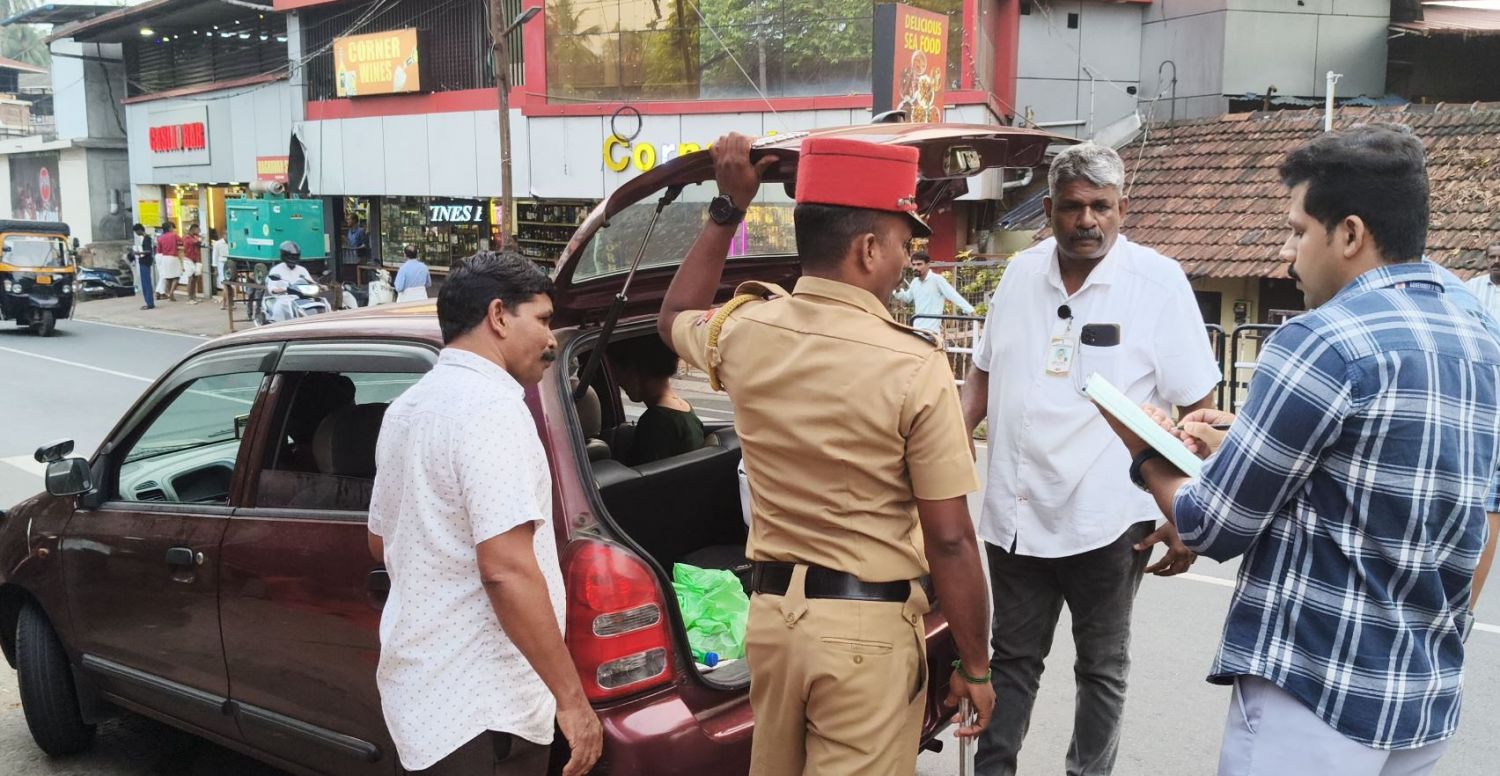 മാഹിക്ക് ചുറ്റിലും ചെക്ക്പോസ്റ്റുകൾ സജീവമായി..