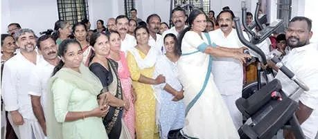 മൂക്കന്നൂർ പഞ്ചായത്തിൽ ഷീ ജിം ഉദ്ഘാടനം ചെയ്തു