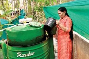 എൽ.പി.ജി. നിയന്ത്രണം: വീടുകളിൽ ബയോഗ്യാസ് പ്ലാന്റുകൾ വീണ്ടും സജീവമാകുന്നു