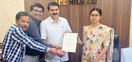 നീലഗിരി കോളേജിന് ഗ്രീൻ ചാമ്പ്യൻഷിപ്പ് അവാർഡ്