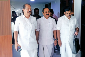 കോൺഗ്രസിന്റെ ആദ്യ പട്ടികയായി; വട്ടിയൂർക്കാവിൽ മുരളീധരൻ, പാലക്കാട് രമേശ് പിഷാരടി; എം.പിമാർക്ക് സീറ്റില്ല