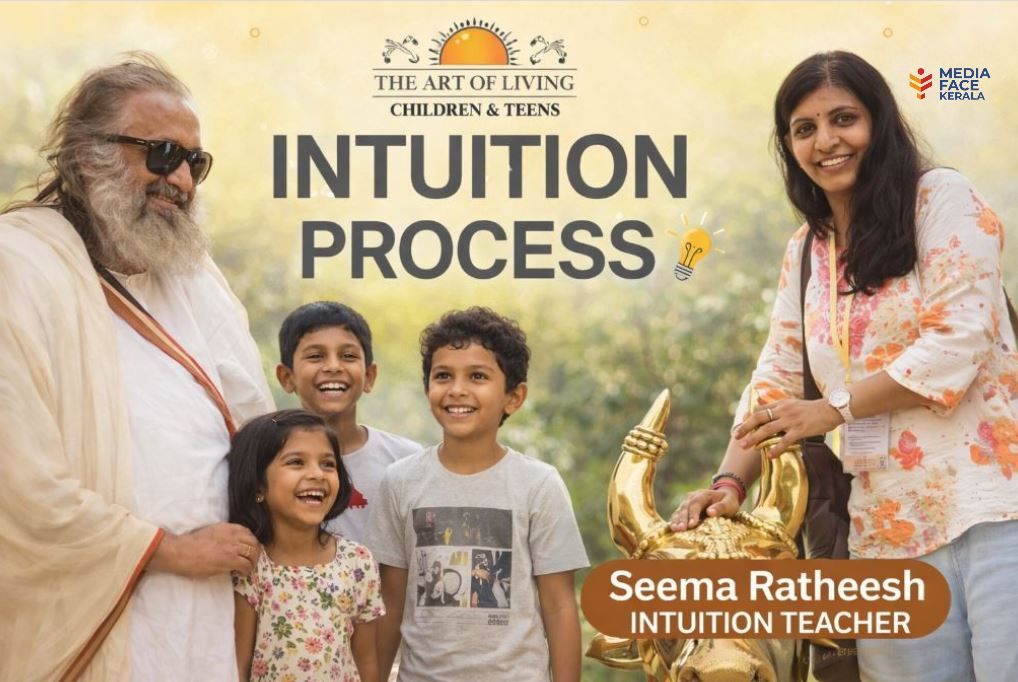 ഗുരുദേവ് ശ്രീശ്രീരവിശങ്കർജിയുടെ പ്രമുഖ ശിഷ്യ സീമാരതീഷ്   മാർച്ച് 30 നു ചോമ്പാലയിൽ