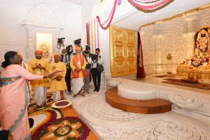 രാമരാജ്യ സങ്കല്പം ധാർമ്മികതയിലൂന്നിയ രാഷ്ട്രനിർമ്മാണത്തിന് വഴിവിളക്ക്: രാഷ്ട്രപതി ദ്രൗപദി മുർമു അയോധ്യയിൽ