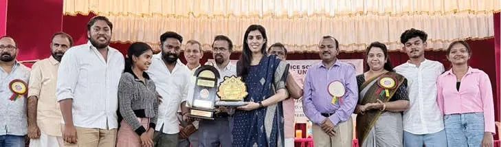 ബാലഗ്രാം കോളേജിലെ എൻ.എസ്.എസ്. യൂണിറ്റിന് പുരസ്കാരം