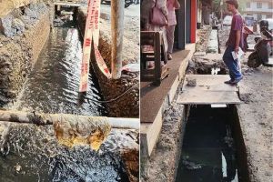 ജില്ലാ കോടതിക്ക് മുന്നിലെ തുറന്നിട്ട ഓട: ദുർഗന്ധവും കൊതുകുശല്യവും കാരണം ജനം പൊറുതിമുട്ടുന്നു