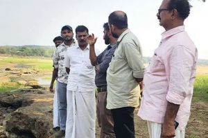 കാങ്കപ്പുഴ ജലനിധി കുടിവെള്ളപദ്ധതി പ്രദേശം അധികൃതർ സന്ദർശിച്ചു