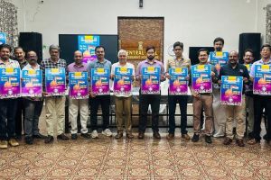 മാഹിയിൽ വോട്ടർ ബോധവൽക്കരണ പരിപാടിയുടെ ഭാഗമായി പോസ്റ്റർ പ്രകാശനം ചെയ്തു