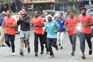 മലപ്പുറത്ത് ആവേശമായി 'സ്വീപ്' മാരത്തൺ