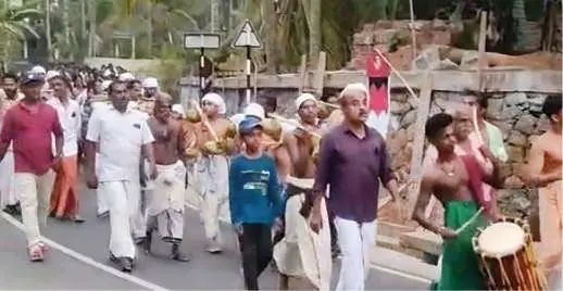 നീർവേലി കിരാതമൂർത്തി ക്ഷേത്രോത്സവം: ഭക്തിസാന്ദ്രമായ വരവുകളോടെ സമാപനം