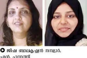 സംസ്ഥാന അക്ഷയശ്രീ പുരസ്‌കാര നിറവിൽ കൂടരഞ്ഞിയും കട്ടിപ്പാറയും: ജിഷയ്ക്കും ഹന്നത്തിനും അംഗീകാരം