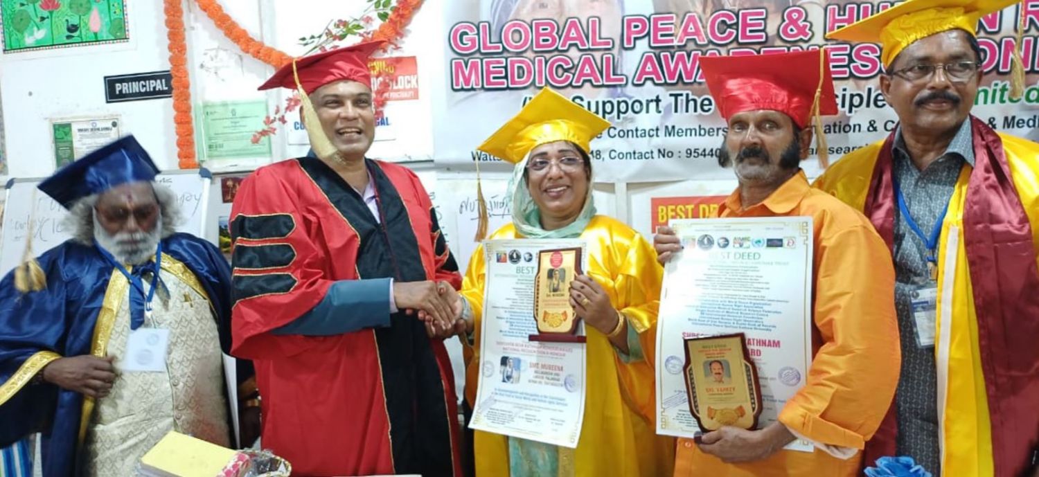 മംഗലംകുന്ന് ആരോഗ്യ റിസർച്ച് സെന്ററിൽ പുരസ്‌കാര സമർപ്പണവും ബിരുദദാനവും നടന്നു