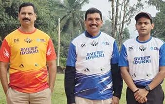 വോട്ടർ ബോധവത്‌കരണം; ക്രിക്കറ്റ് മത്സരം നടത്തി